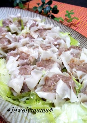 ＊フライパン1つで♪簡単蒸しシュウマイ＊-レシピのメイン写真