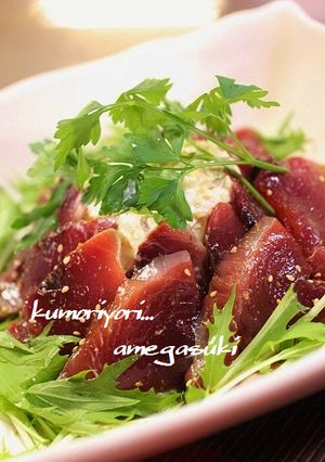 タルタルソースDEカツオの漬け☆-レシピのメイン写真