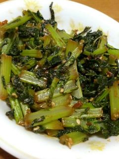 大根の葉っぱのごま油炒め-レシピのメイン写真