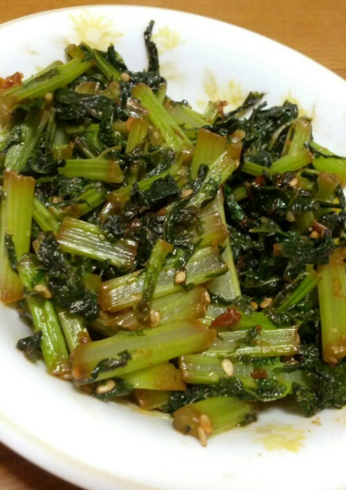 大根の葉っぱのごま油炒め-レシピのメイン写真