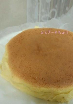 シュワシュワ＊簡単スフレチーズケーキ-レシピのメイン写真