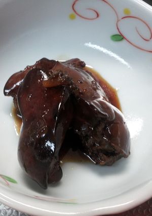 鶏の肝煮-レシピのメイン写真