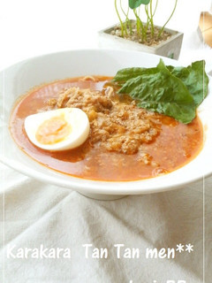 お鍋ひとつで!濃厚辛辛★担々麺-レシピのメイン写真