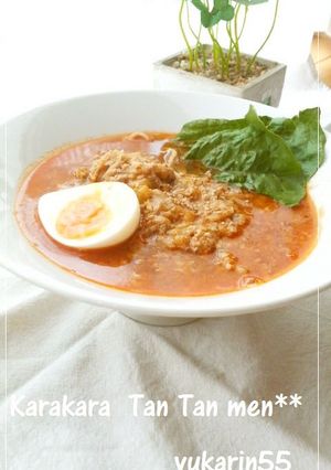 お鍋ひとつで！濃厚辛辛★担々麺-レシピのメイン写真