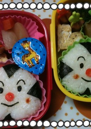 キャラ弁　おむすびまん-レシピのメイン写真