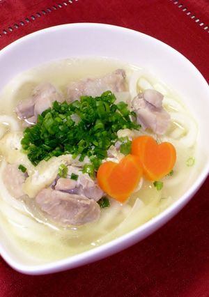 優しい味の鶏塩うどん-レシピのメイン写真