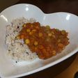 ノンオイル豆とトマトのキーマカレー♪