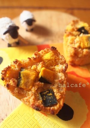 【植物生まれ】かぼちゃのチーズケーキ-レシピのメイン写真
