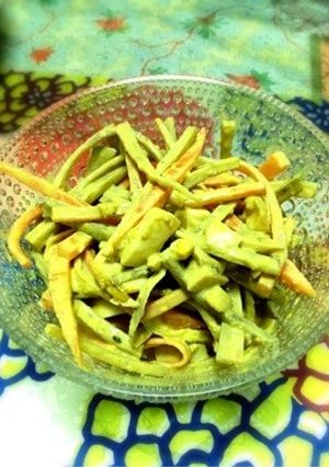 あと1品！ごぼうとゆで卵のオイマヨサラダ-レシピのメイン写真