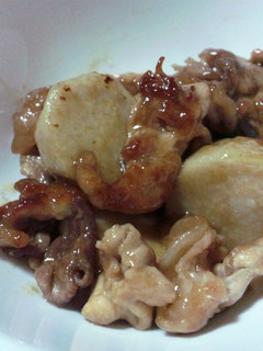 里芋と豚肉の照り焼き-レシピのメイン写真
