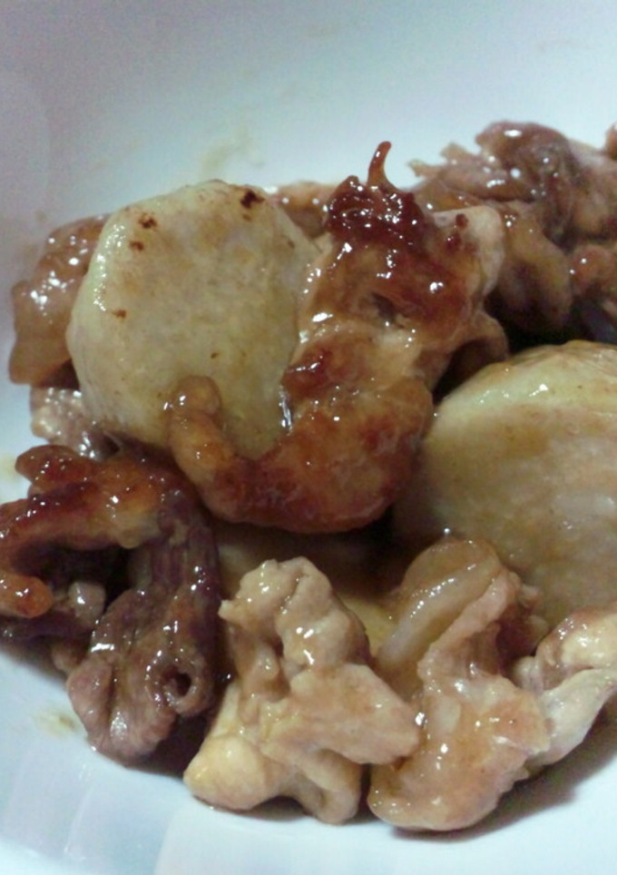 里芋と豚肉の照り焼き-レシピのメイン写真