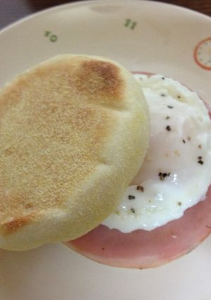 エッグマフィンの目玉焼き-レシピのメイン写真