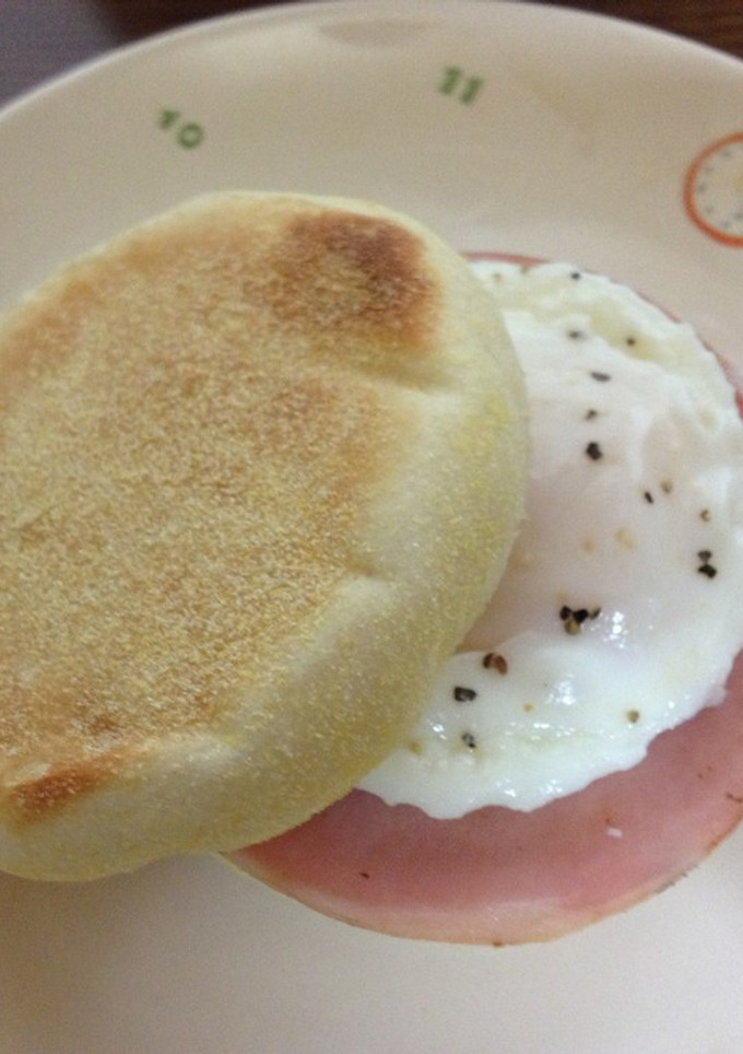 エッグマフィンの目玉焼き-レシピのメイン写真