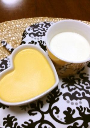 なめらかプリン&真っ白プリン-レシピのメイン写真