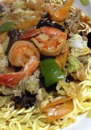 味付けいらず♡!!あんかけ堅焼きそば★-レシピのメイン写真