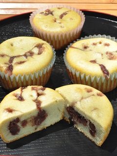 抹茶のヘルシー餡ケーキ-レシピのメイン写真