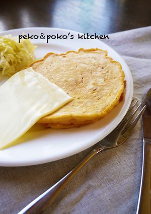 もっちり＊お食事パンケーキ-レシピのメイン写真