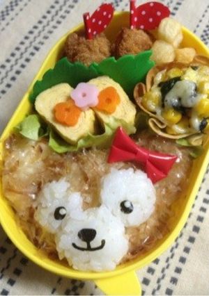 キャラ弁☆ダッフィー-レシピのメイン写真