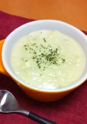 粉ミルクでじゃがいも白菜ポタージュ-レシピのメイン写真
