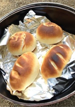 ダッチオーブンde簡単パン焼き-レシピのメイン写真