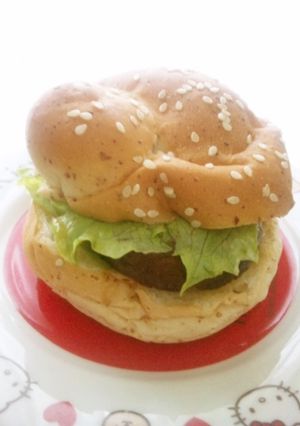 簡単★お弁当・朝食にハンバーガー★-レシピのメイン写真