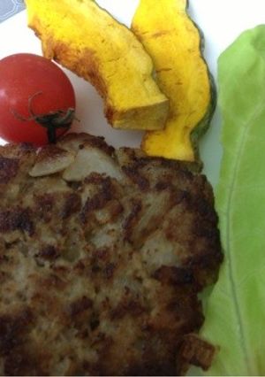 里芋でヘルシー もっちもち ハンバーグ-レシピのメイン写真