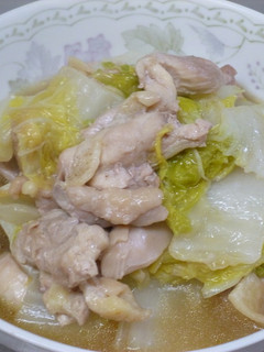 鶏と白菜のコンソメ煮-レシピのメイン写真