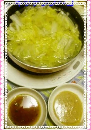 白菜だけ鍋-レシピのメイン写真