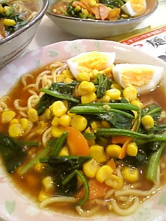 即席ラーメンdeバターしょうゆラーメン☆-レシピのメイン写真