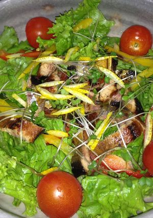 ひものと柚の簡単サラダ-レシピのメイン写真