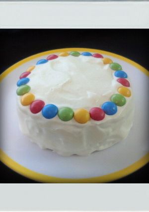 ■簡単HM■ココア誕生日クリスマスケーキ-レシピのメイン写真