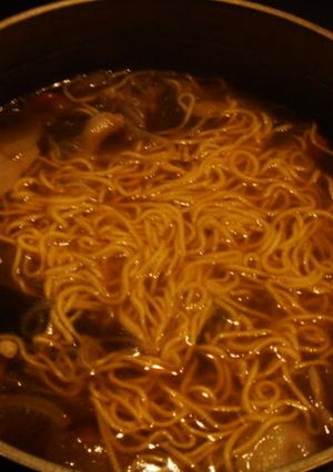 鍋ラーメン-レシピのメイン写真