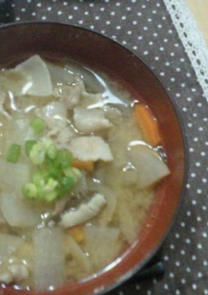 豚バラで豚汁☆-レシピのメイン写真