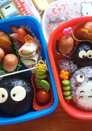 キャラ弁　（園外保育）-レシピのメイン写真