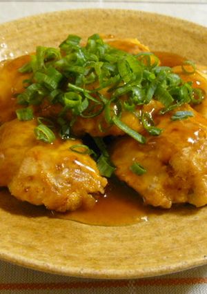 鶏肉のピカタ♡中華あんかけ-レシピのメイン写真