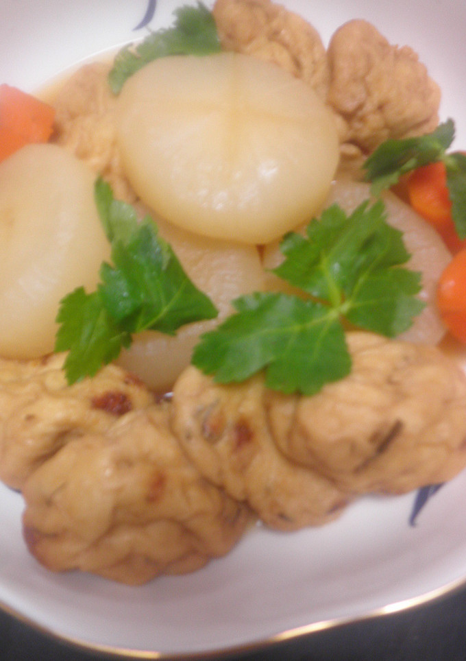 がんもどきと大根の煮物-レシピのメイン写真