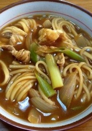 蕎麦屋に近い カレーうどん＊-レシピのメイン写真