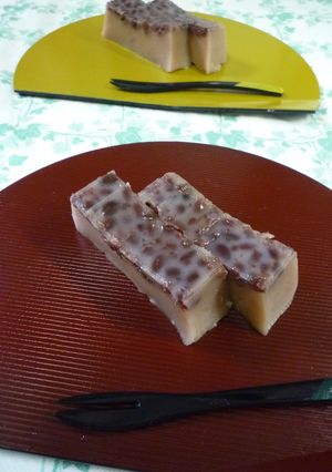 レンジでチン！！ゆであずきで簡単ういろう-レシピのメイン写真