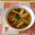 ほんの一工夫☆焼き油揚げと大根みそ汁