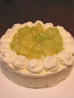 メロンショートケーキ-レシピのメイン写真