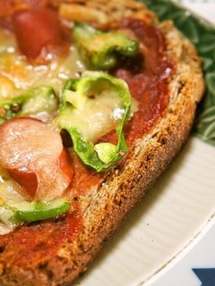 あっという間に簡単ピザトースト(≧▽≦)-レシピのメイン写真