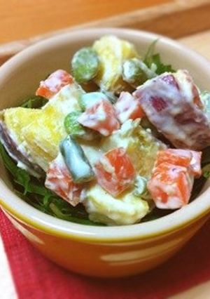 さつま芋のカラフルサラダ-レシピのメイン写真