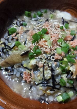 ひじきみそ雑炊-レシピのメイン写真