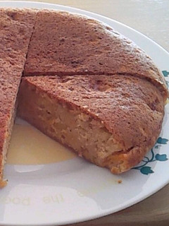 完熟柿の簡単炊飯器ケーキ-レシピのメイン写真