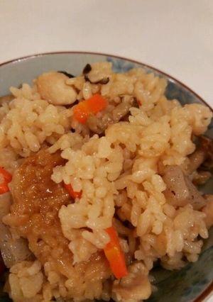 炊き込みご飯-レシピのメイン写真
