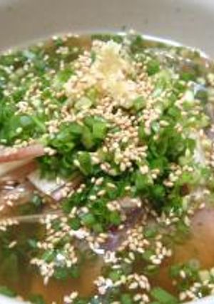 カツオの漬け茶-レシピのメイン写真