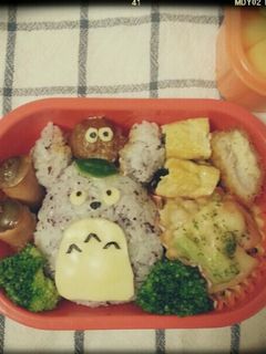 遠足の日*トトロのお弁当-レシピのメイン写真