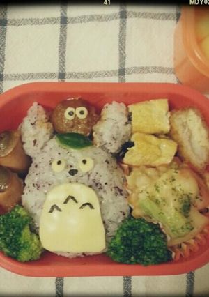 遠足の日＊トトロのお弁当-レシピのメイン写真