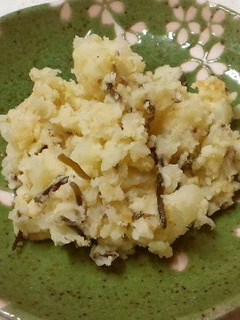 レンジで★じゃがいものバター塩昆布あえ-レシピのメイン写真