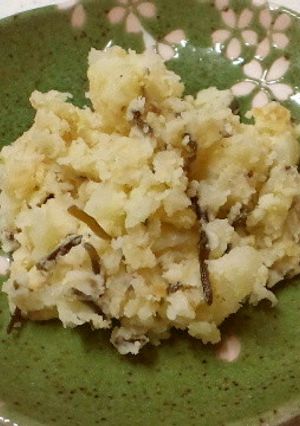 レンジで★じゃがいものバター塩昆布あえ-レシピのメイン写真